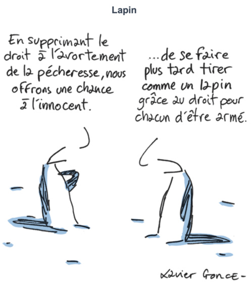 Dessin : Les indégivrables de Xavier Gorce Dessin : Les indégivrables de Xavier Gorce