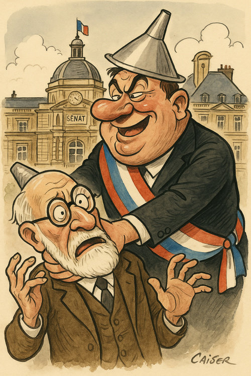 Au secours ! Le Sénat étrangle la Psychanalyse Au secours ! Le Sénat étrangle la Psychanalyse