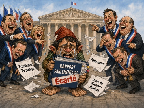 Le vilain hobbit de Bolloré perd l'anneau d'or de... la désinformation Le vilain hobbit de Bolloré perd l'anneau d'or de... la désinformation