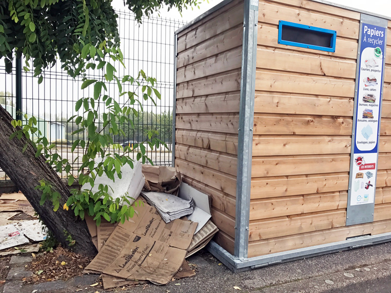 Lassés par cette nouvellle contrainte, les Lovériens ne trient plus