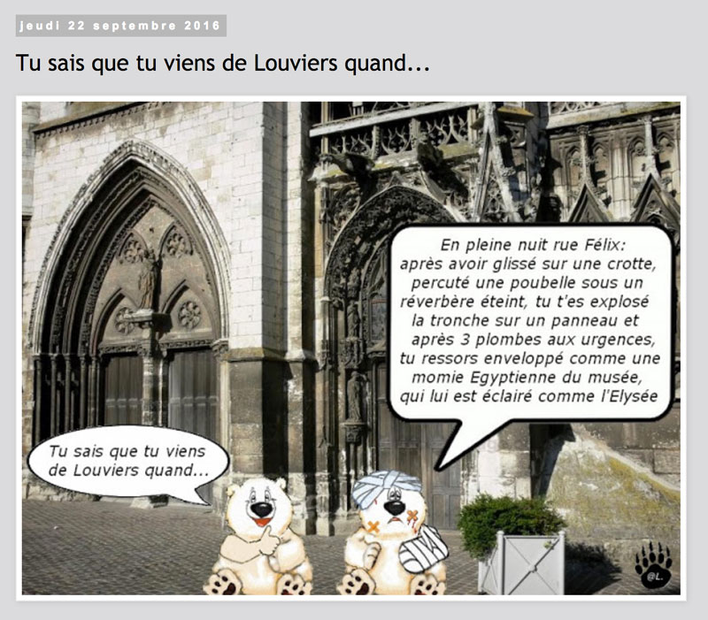 Un éclairage... amusant sur le couvre-feu à Louviers