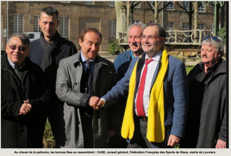 Patinoire : la campagne électorale de Priollaud continue...