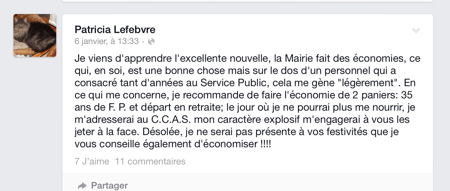 Le symbole de la suppression d'une prime coûtera plus cher à Priollaud que ne lui rapporte l'économie de bout de chandelle... sur le dos du personnel Le symbole de la suppression d'une prime coûtera plus cher à Priollaud que ne lui rapporte l'économie de bout de chandelle... sur le dos du personnel