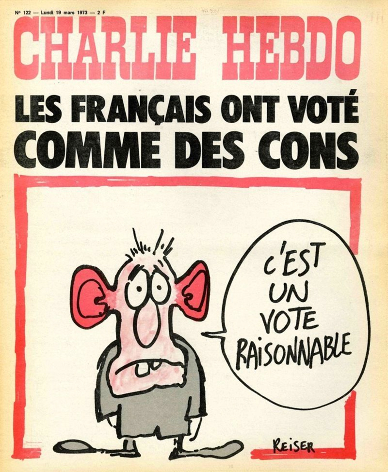 Elections : le point de vue de Charlie Hebdo