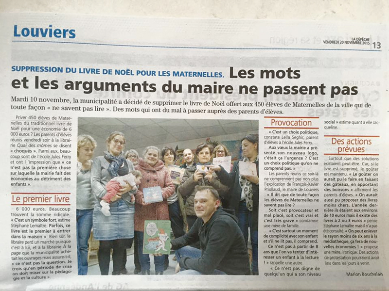 Le vent tourne, la vérité se fera jour... Répétés depuis 3 ans, les arguments mensongers du maire ne convainquent plus personne