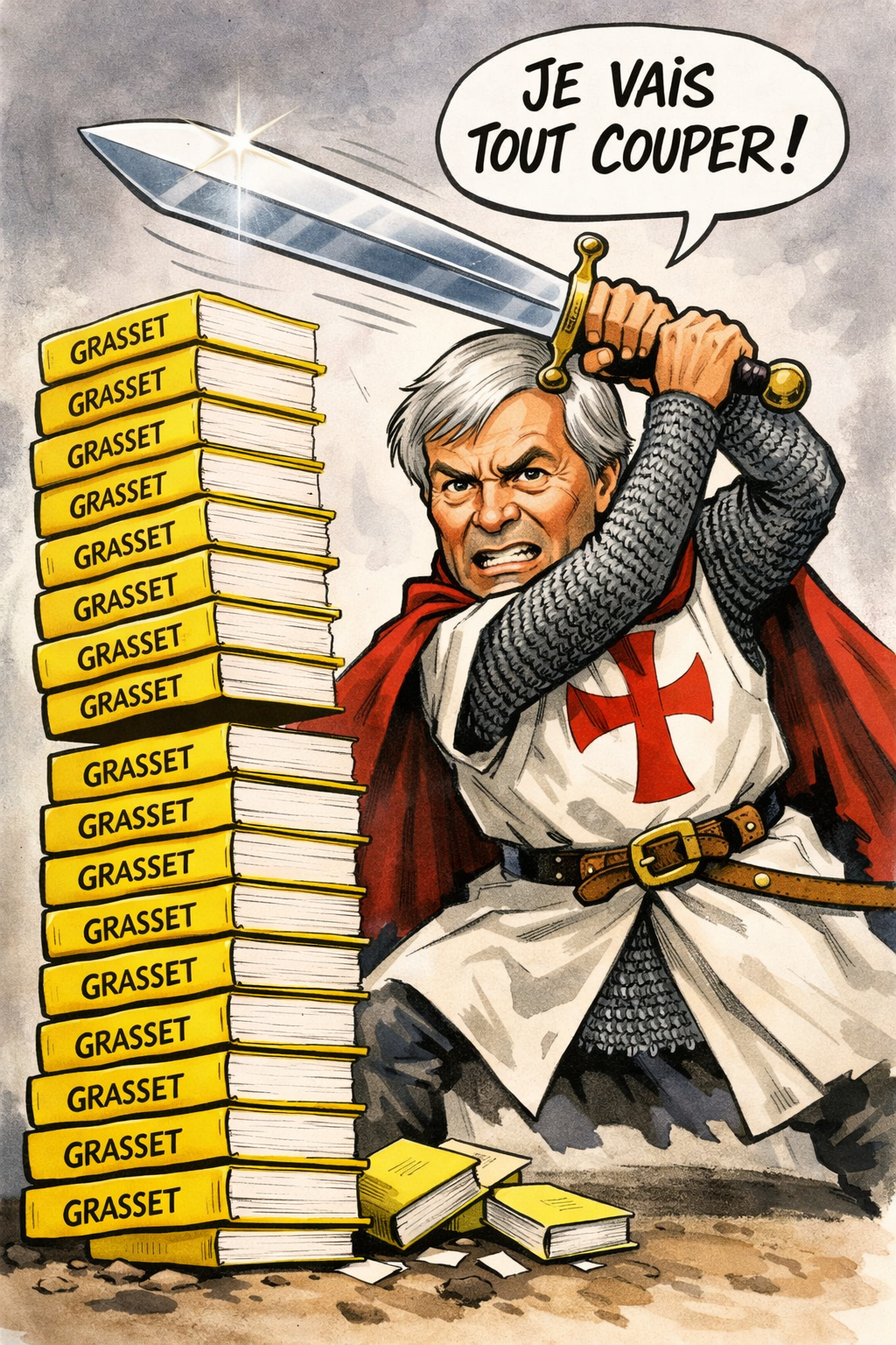 Bolloré coupe la tête des éditions Grasset.