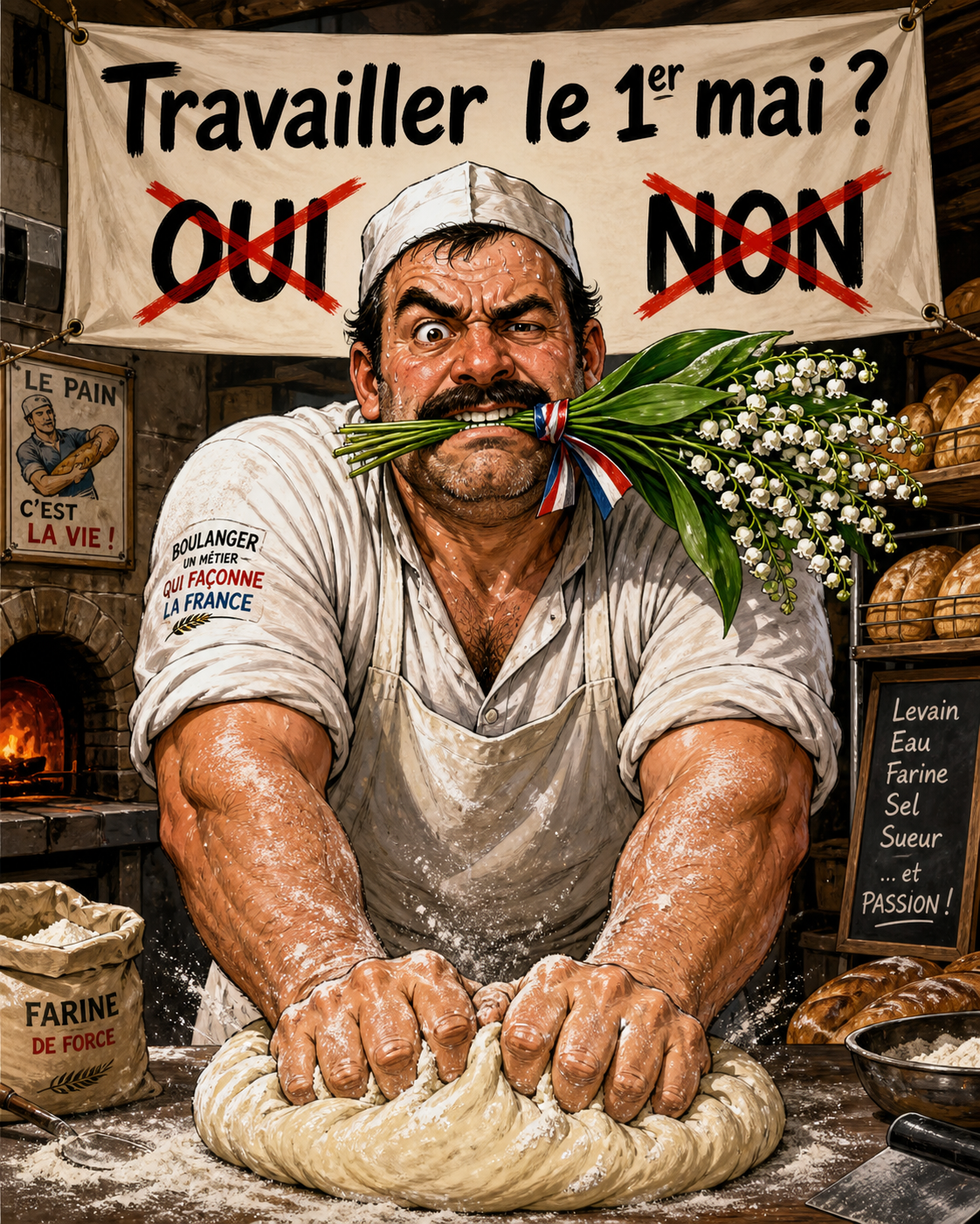 Travailler le premier Mai ? 