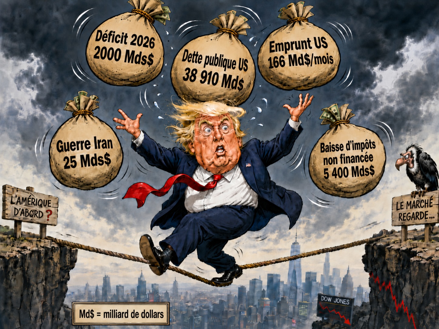 Trump nous emmène-t-il vers une crise financière sans précédent ?