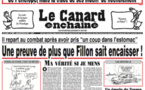 A la une du Canard Enchaîné : nouvelles révélations sur le PenelopeGate