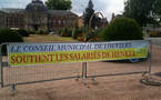 Les élus de Louviers soutiennent les salariés d'Henkel