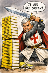 Bolloré coupe la tête des éditions Grasset.