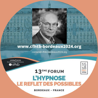 Attachement et résilience, approche écologique. Dr Boris CYRULNIK au Forum Hypnose CFHTB à Bordeaux.
