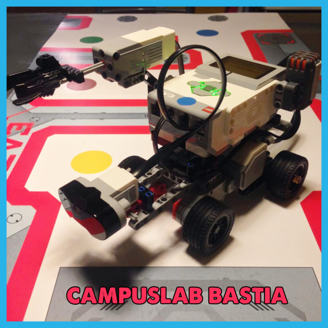 5 robots EV3 pour le campuslab de Bastia