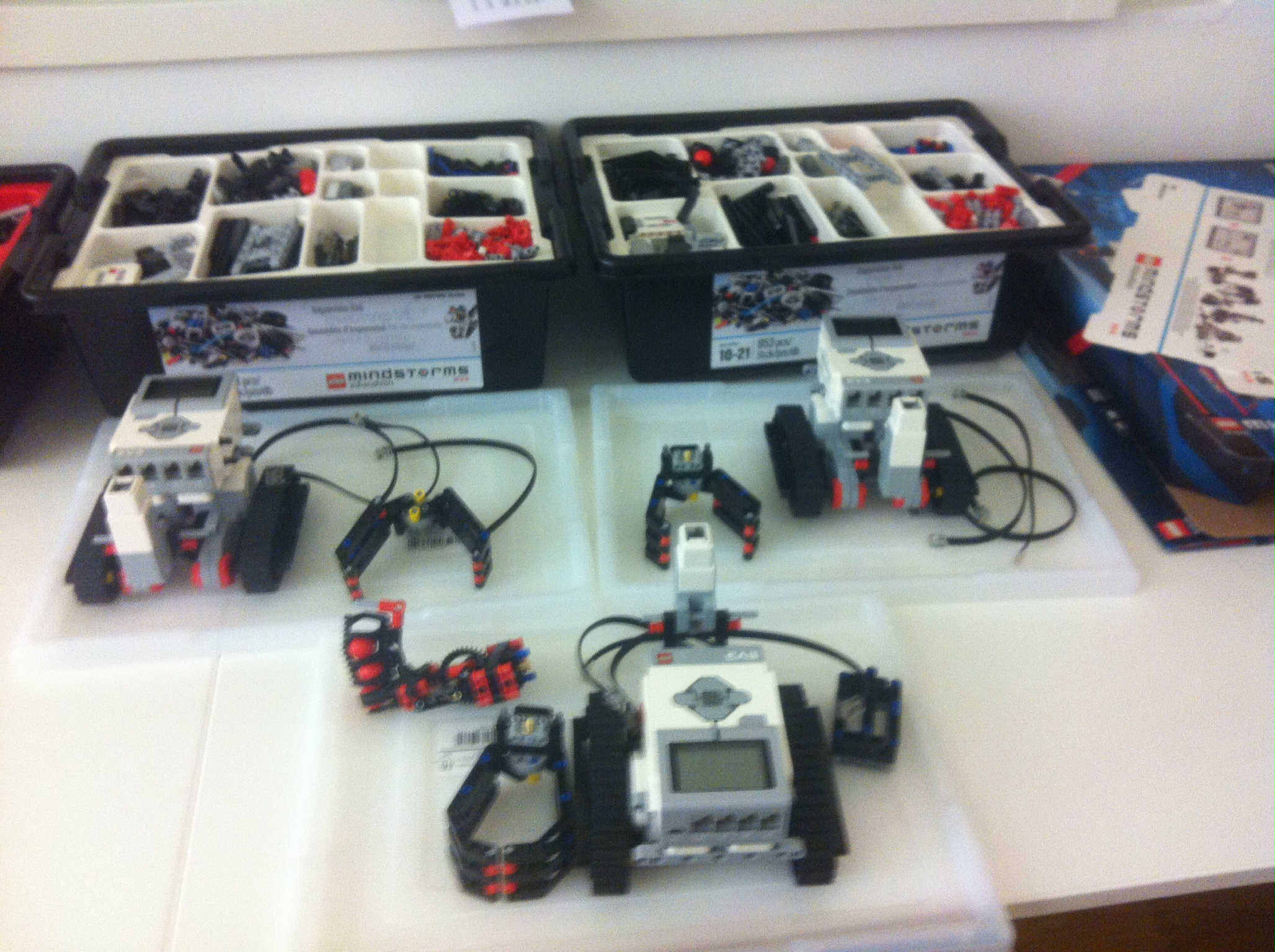 Tout est près pour demain.