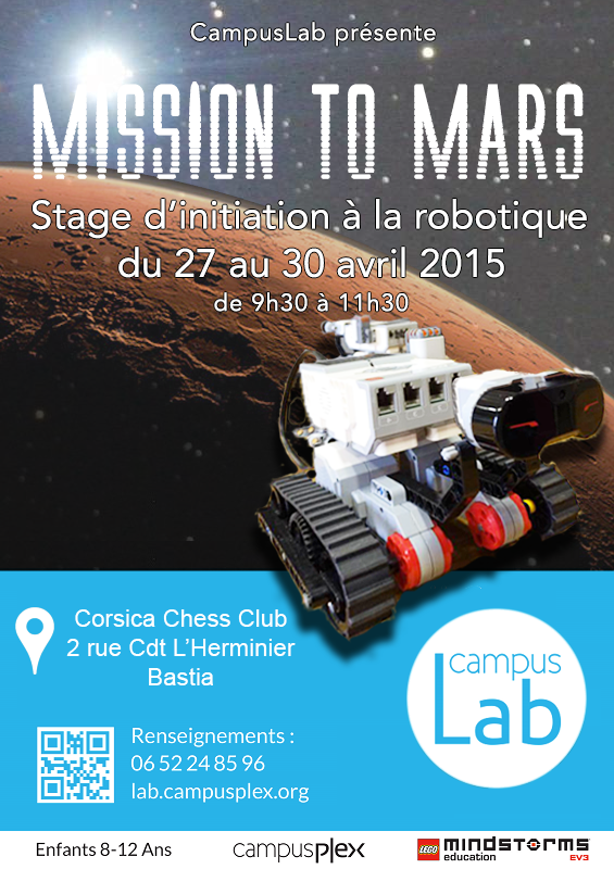 Stage d'initiation à la robotique