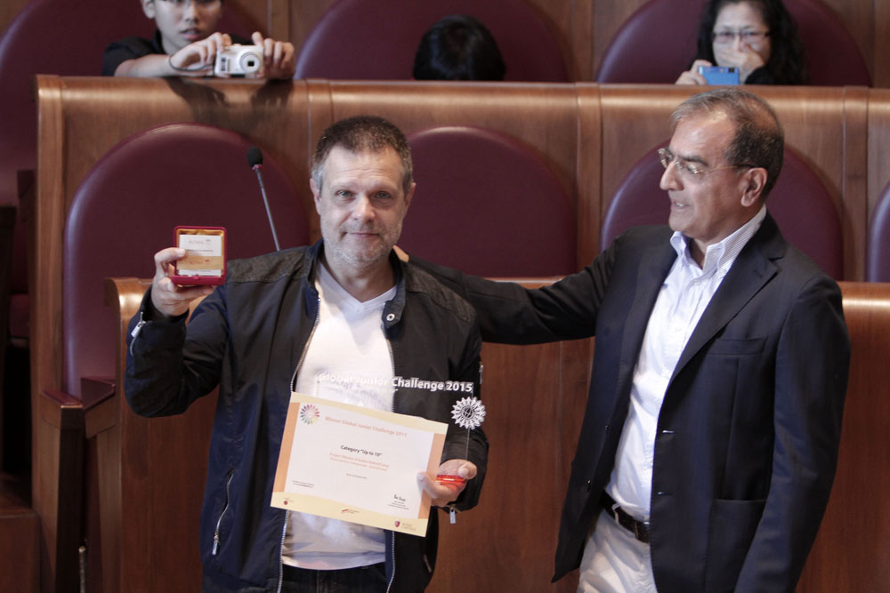 RobotiCamp primé au Global Junior Challenge