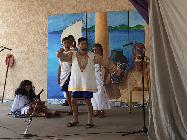 Teatru à a scola Toussaint Massoni