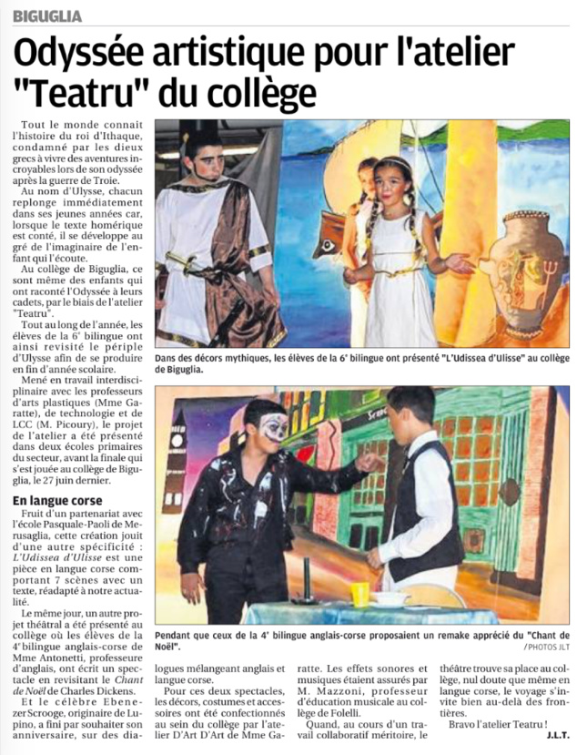 Ne parla Corse-Matin !