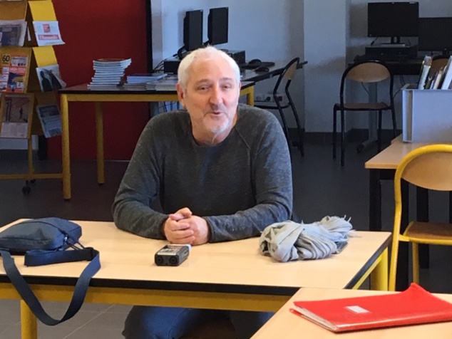 Henri Olmeta era l'invitatu di a webradio di u cullegiu