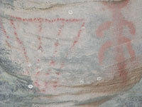 I dissegni di a Grotta Scritta in Olmeta di Capicorsu