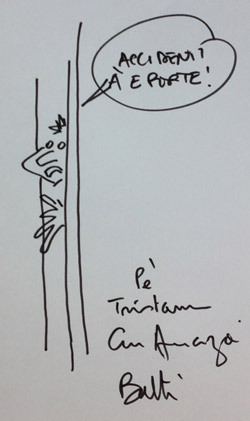 Battì Manfruelli à u cullegiu di Biguglia