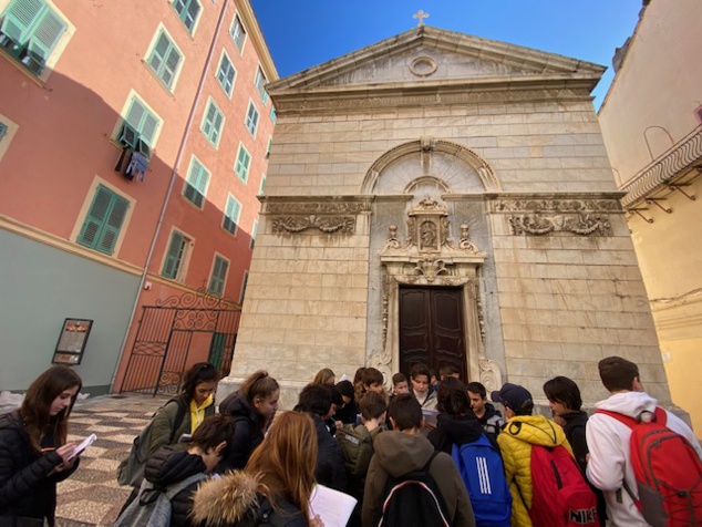 A 5B à a scuperta di a storia di Bastia A 5B à a scuperta di a storia di Bastia