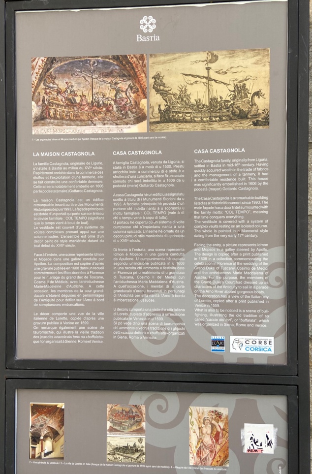 A 5B à a scuperta di a storia di Bastia A 5B à a scuperta di a storia di Bastia