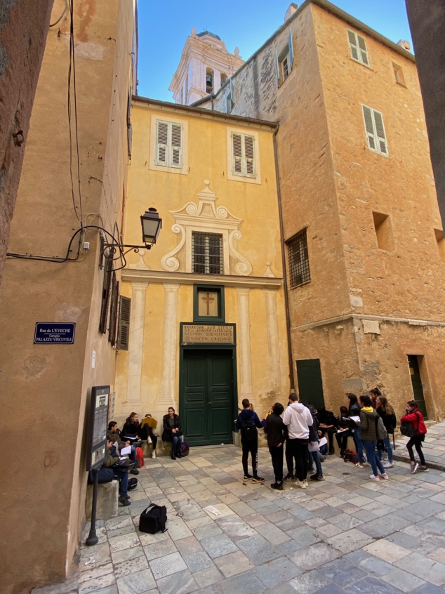 A 5B à a scuperta di a storia di Bastia A 5B à a scuperta di a storia di Bastia