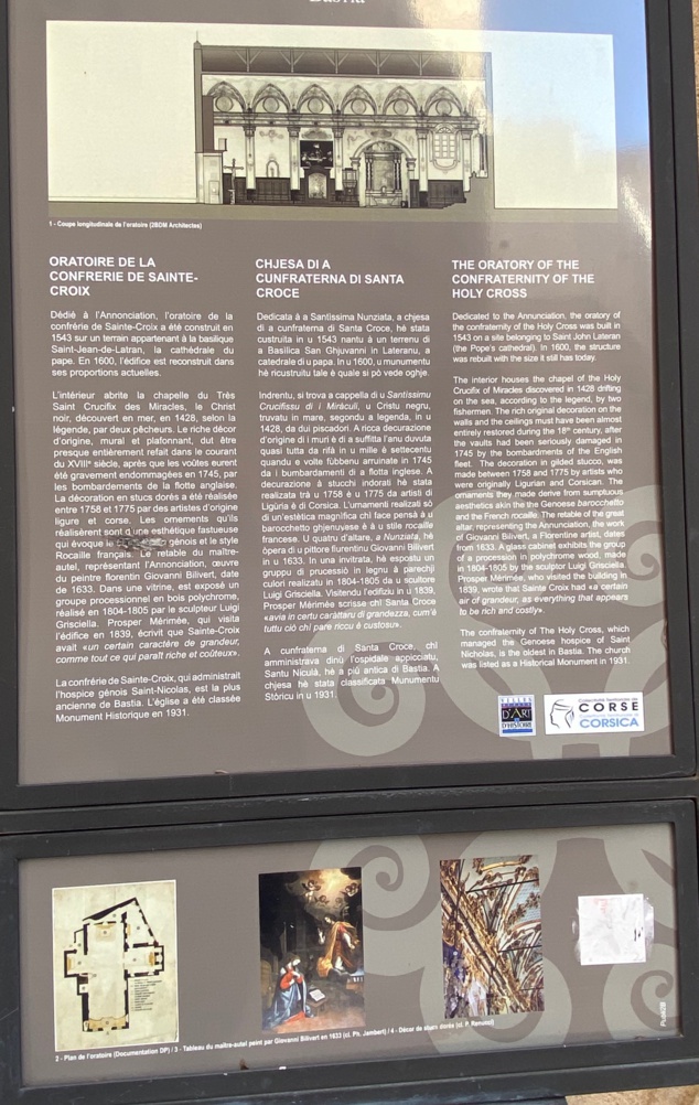 A 5B à a scuperta di a storia di Bastia