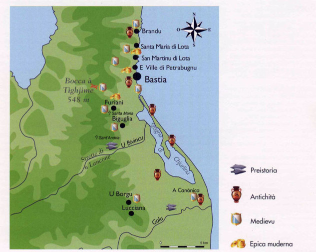Carta : Biguglia è u so circondu