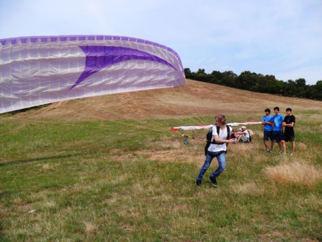 Scuperta di l'attività parapendita