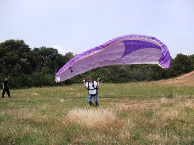 Scuperta di l'attività parapendita