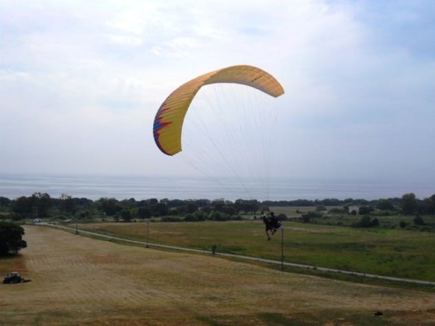 Scuperta di l'attività parapendita