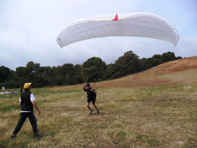 Scuperta di l'attività parapendita