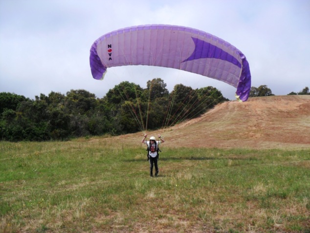 Scuperta di l'attività parapendita