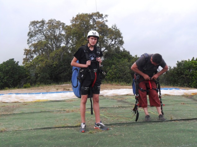Scuperta di l'attività parapendita