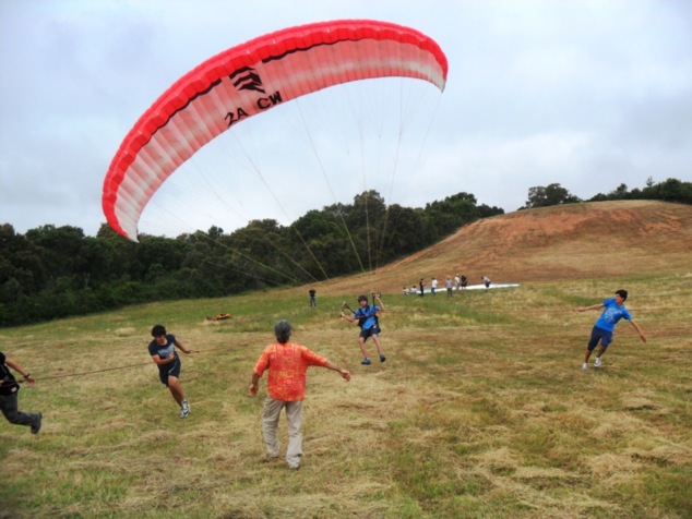 Scuperta di l'attività parapendita