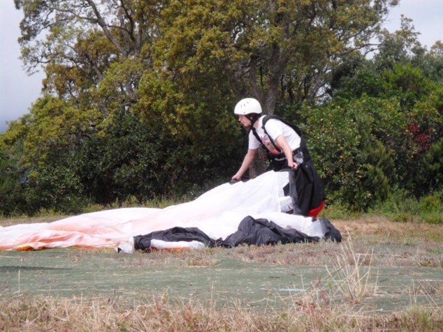 Scuperta di l'attività parapendita