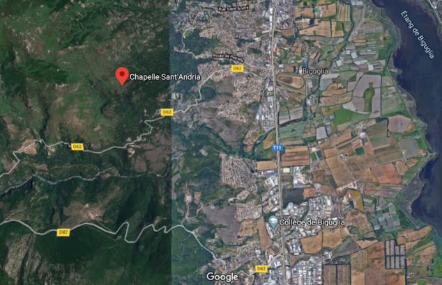 A cappella Sant'Andria in Biguglia A cappella Sant'Andria in Biguglia