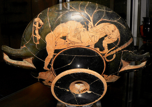 Héraklès è u leone di Némée (© Clio20 / Flickr)