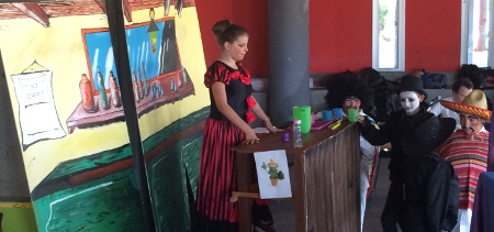 I ritratti di a pezza di teatru à u cullegiu