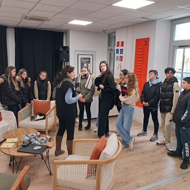 A quinta di u cullegiu hè stata accumpagnata da Sylvie Casalta