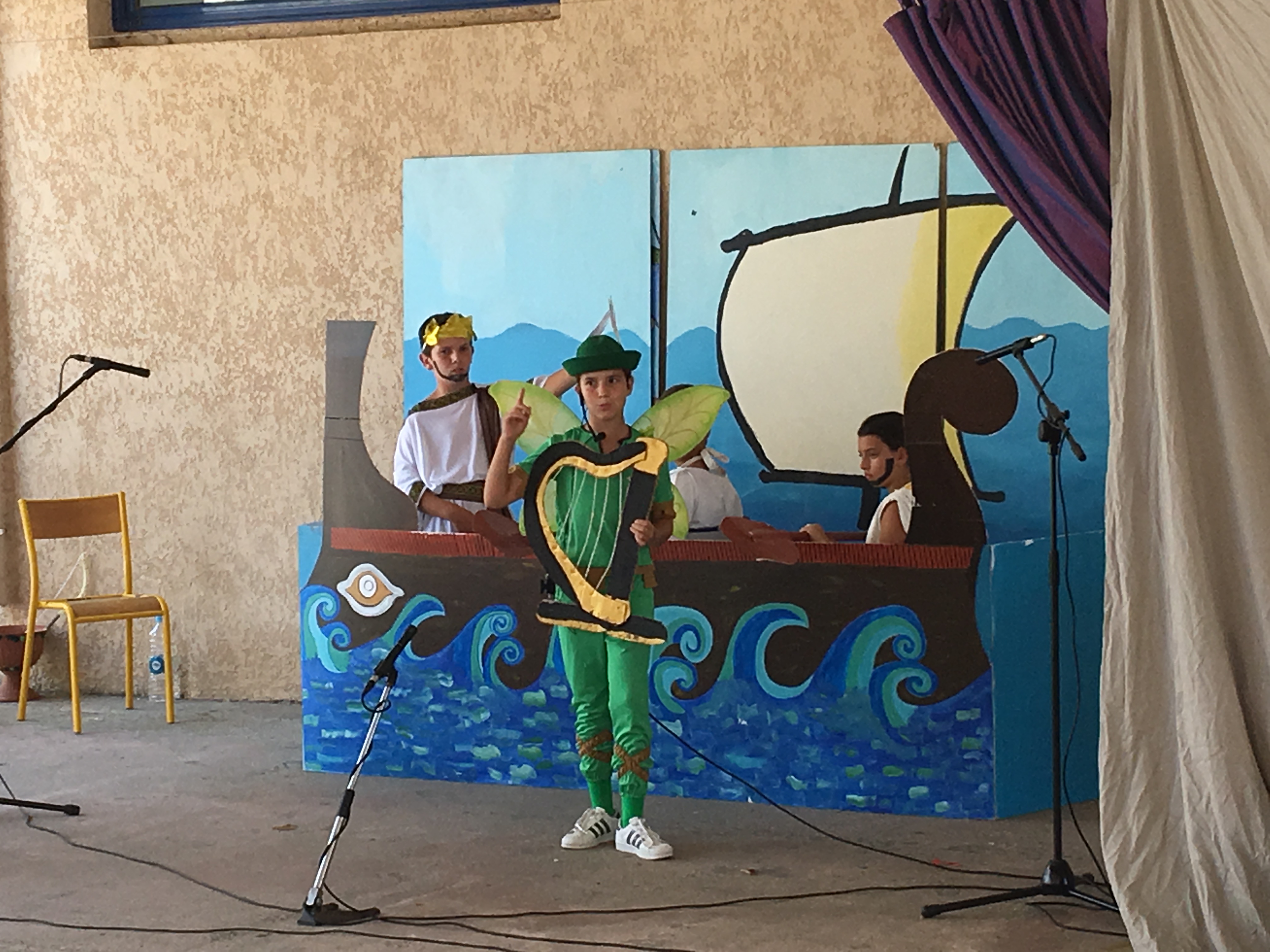 Teatru à a scola Toussaint Massoni