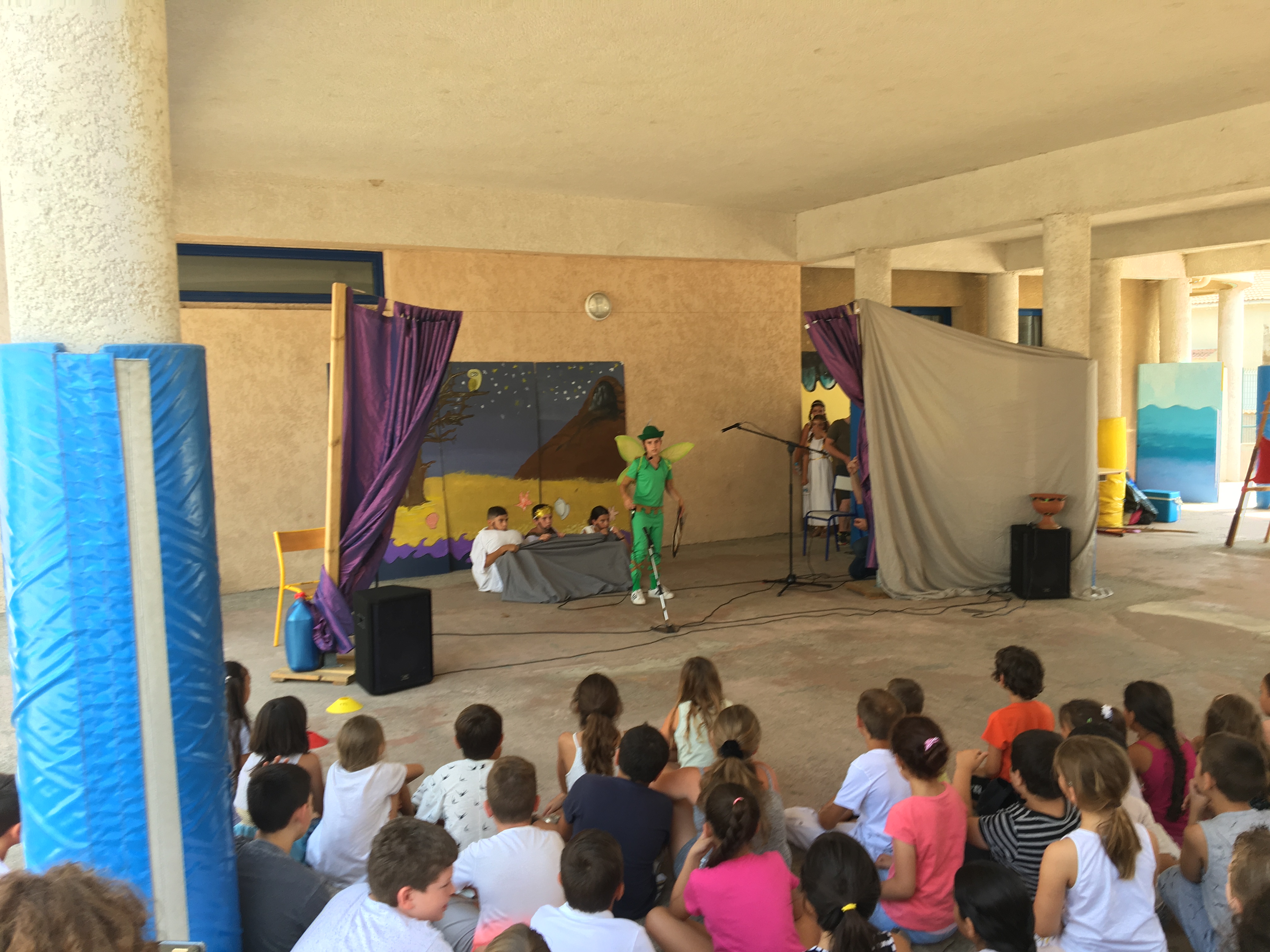 Teatru à a scola Toussaint Massoni