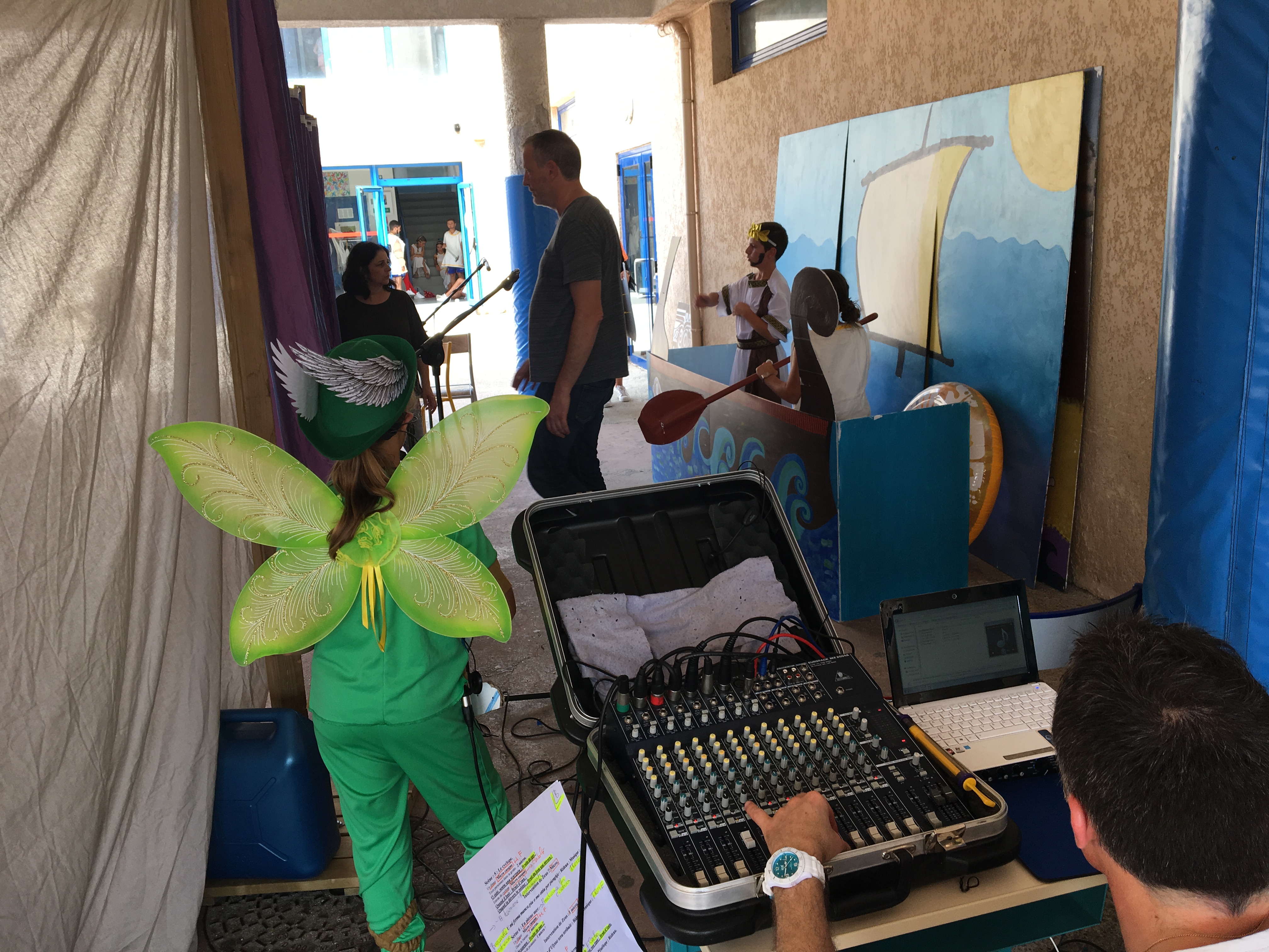 Teatru à a scola Toussaint Massoni