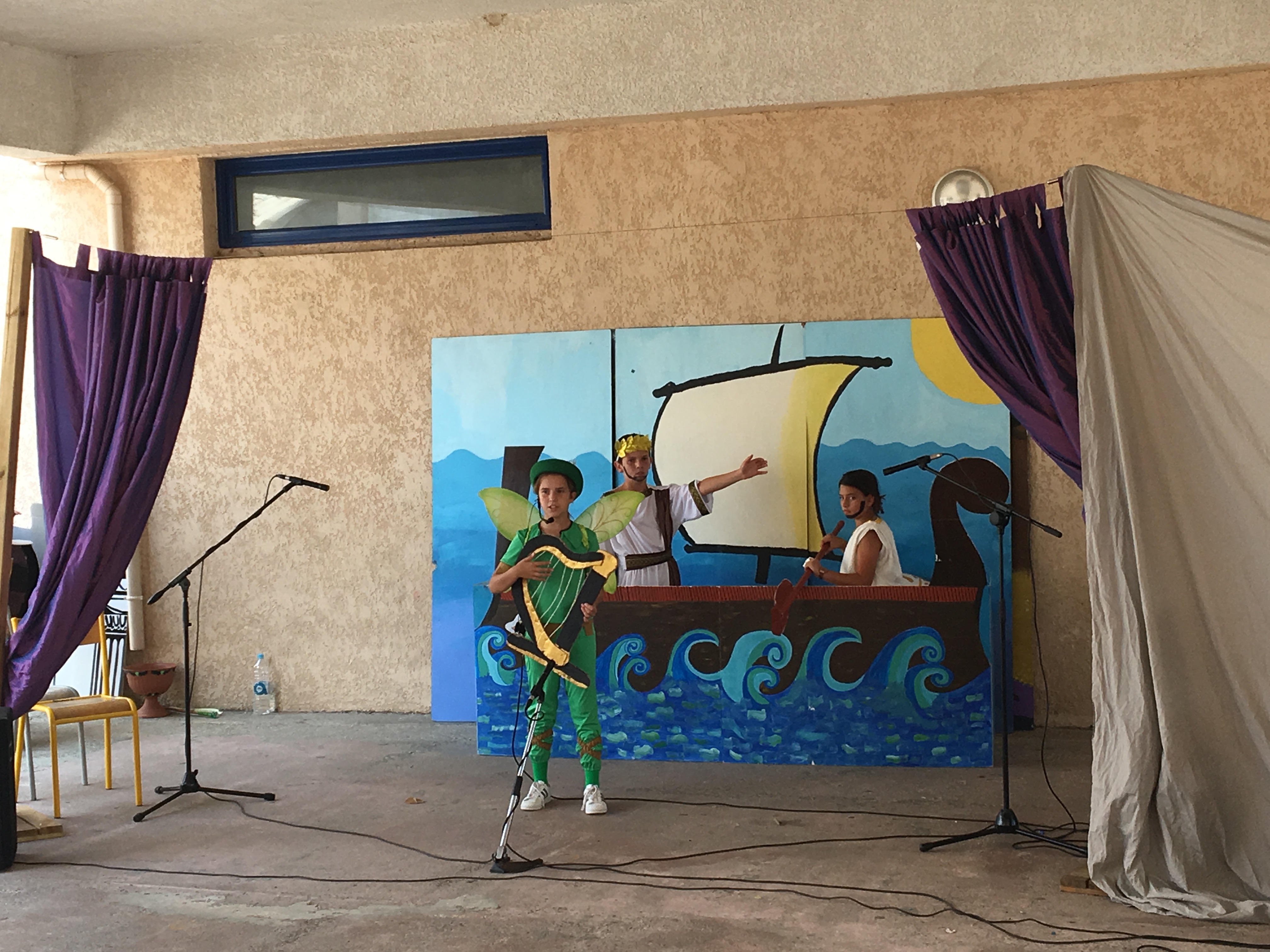 Teatru à a scola Toussaint Massoni