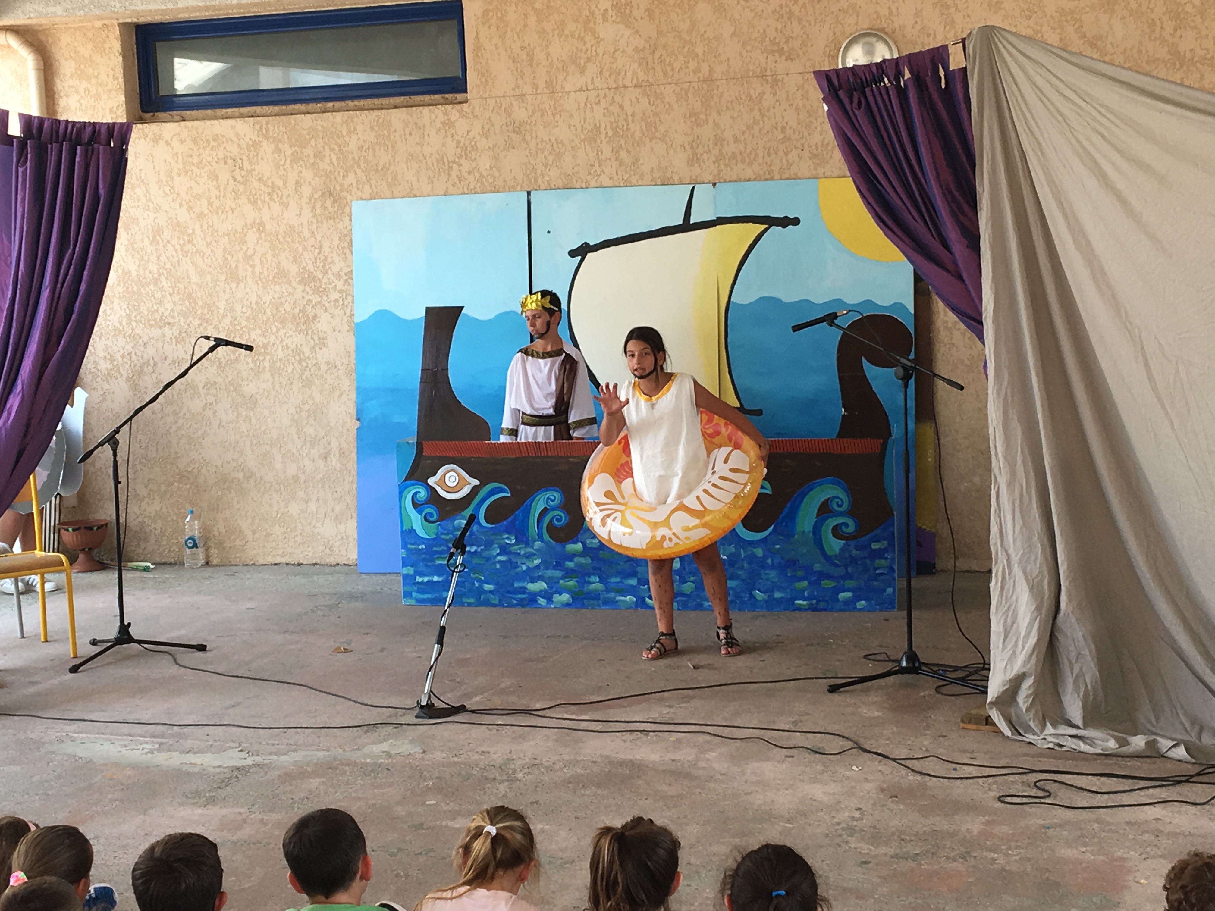 Teatru à a scola Toussaint Massoni