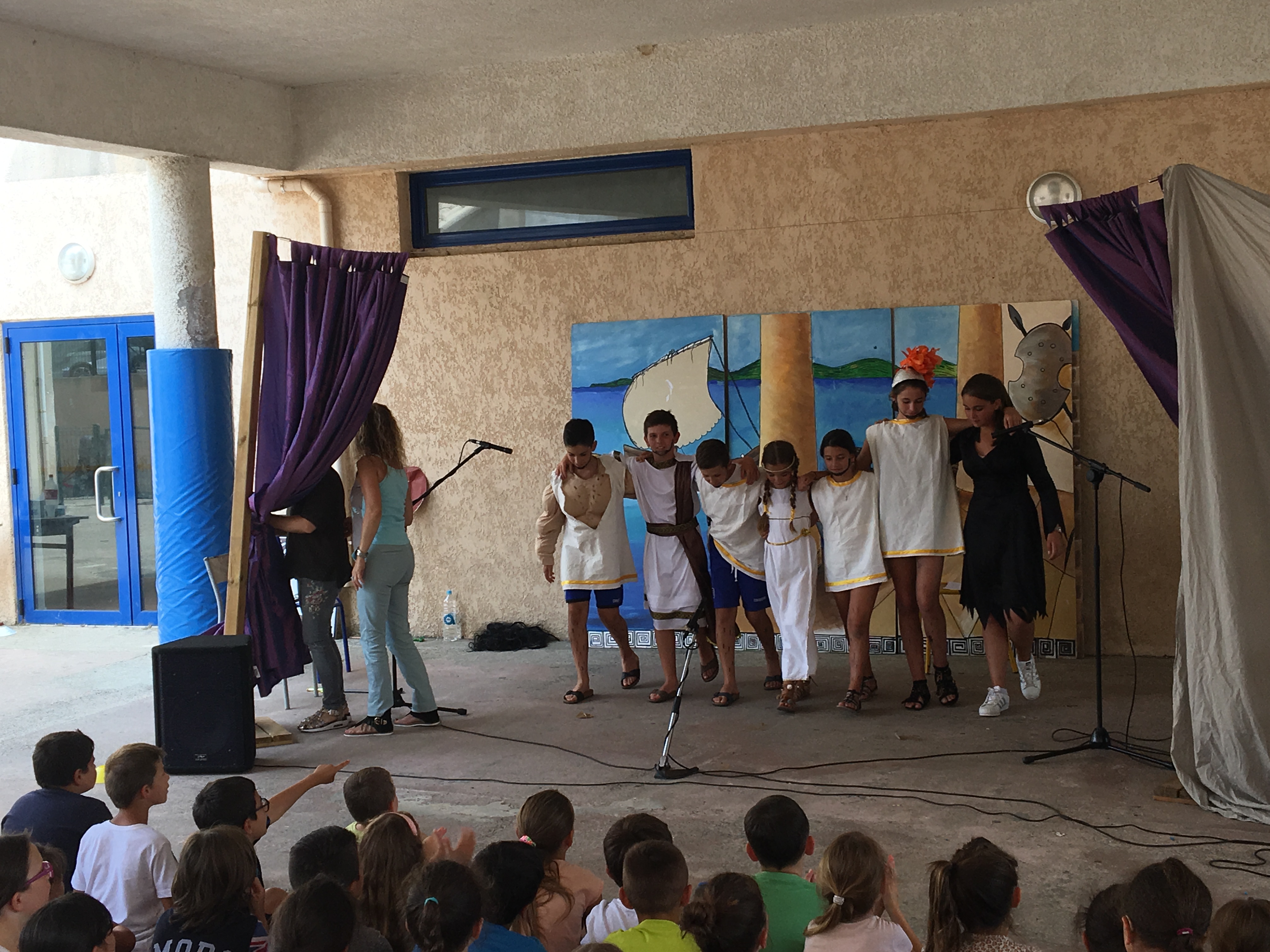 Teatru à a scola Toussaint Massoni