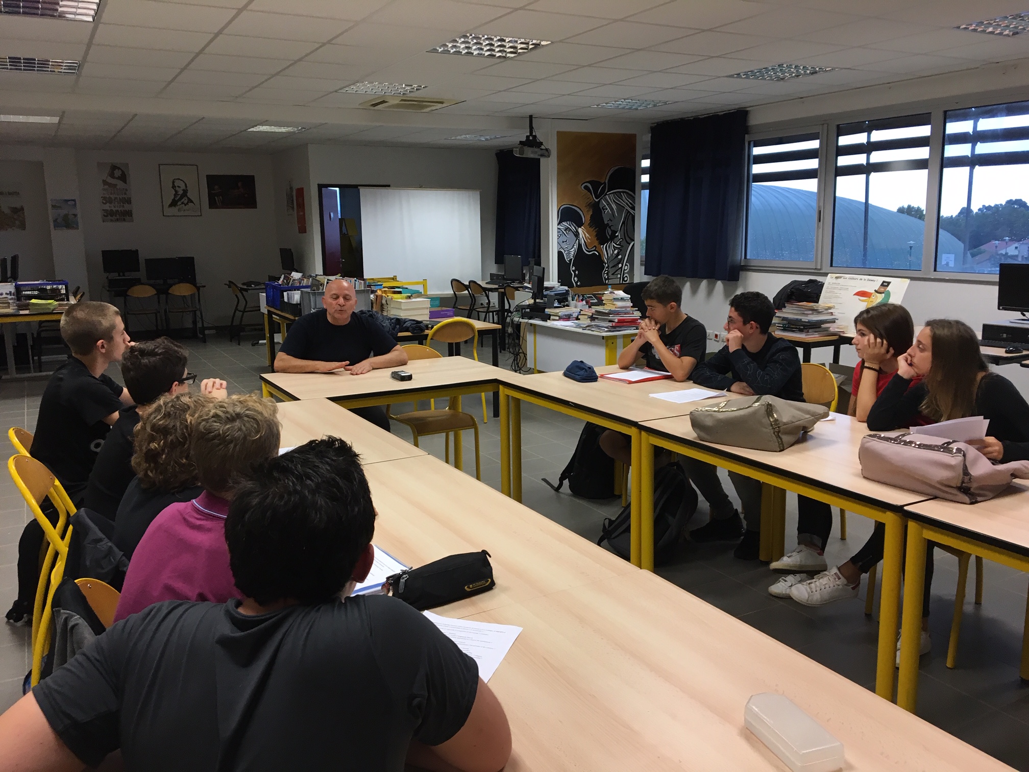 Webradio : Orlando Forioso era l'invitatu di u cullegiu di Biguglia