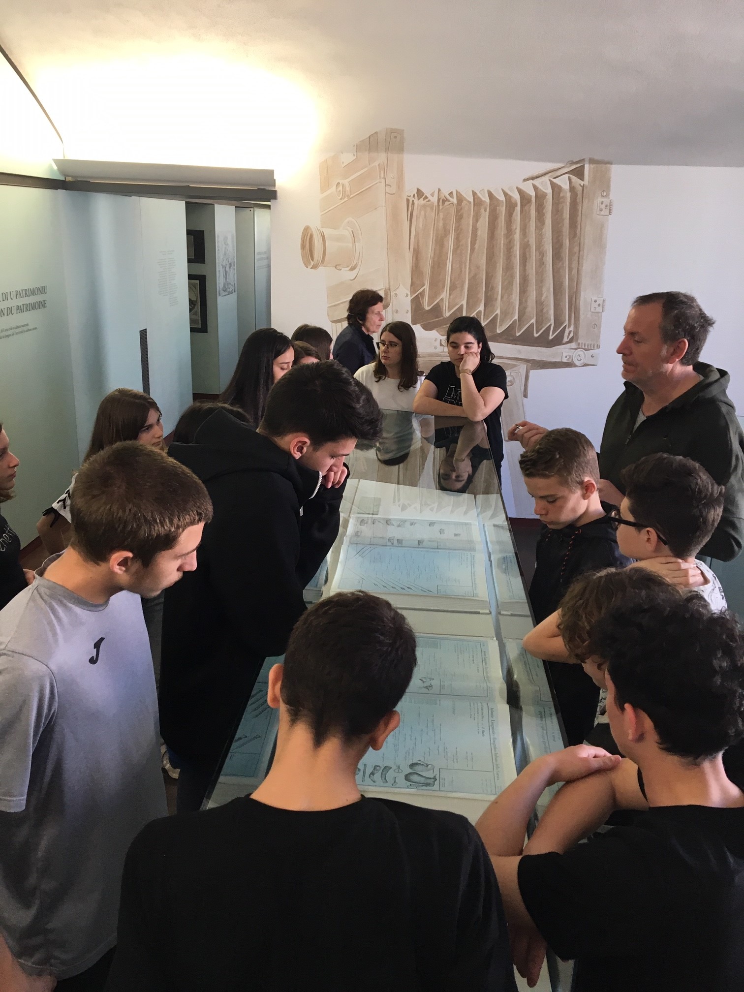 Visita di u museu di a Corsica